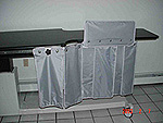 Table side radiation shields from Image Diagnostics, Inc.